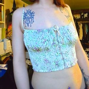 Little moon bustier top